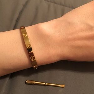 Gold Love Bracelet